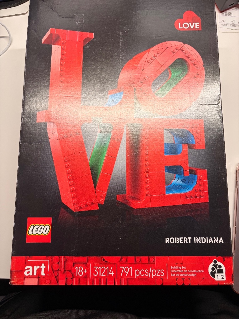 LEGO Art Love Collective Building Set (NEW) Set #3214